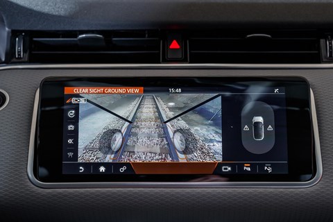 Range Rover Evoque 2019 Clearsight Ground View