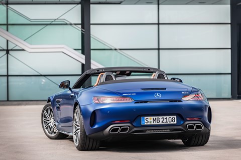 The facelifted Mercedes-AMG GT