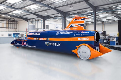 Bloodhound SSC land speed record car
