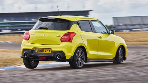 Swift Sport rear cornering