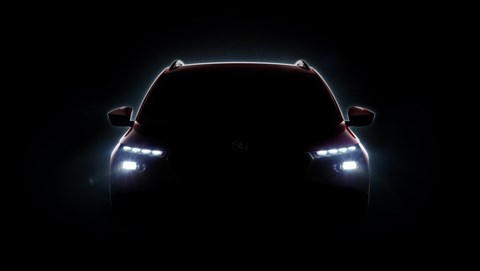 Skoda Kamiq: the first teaser photo