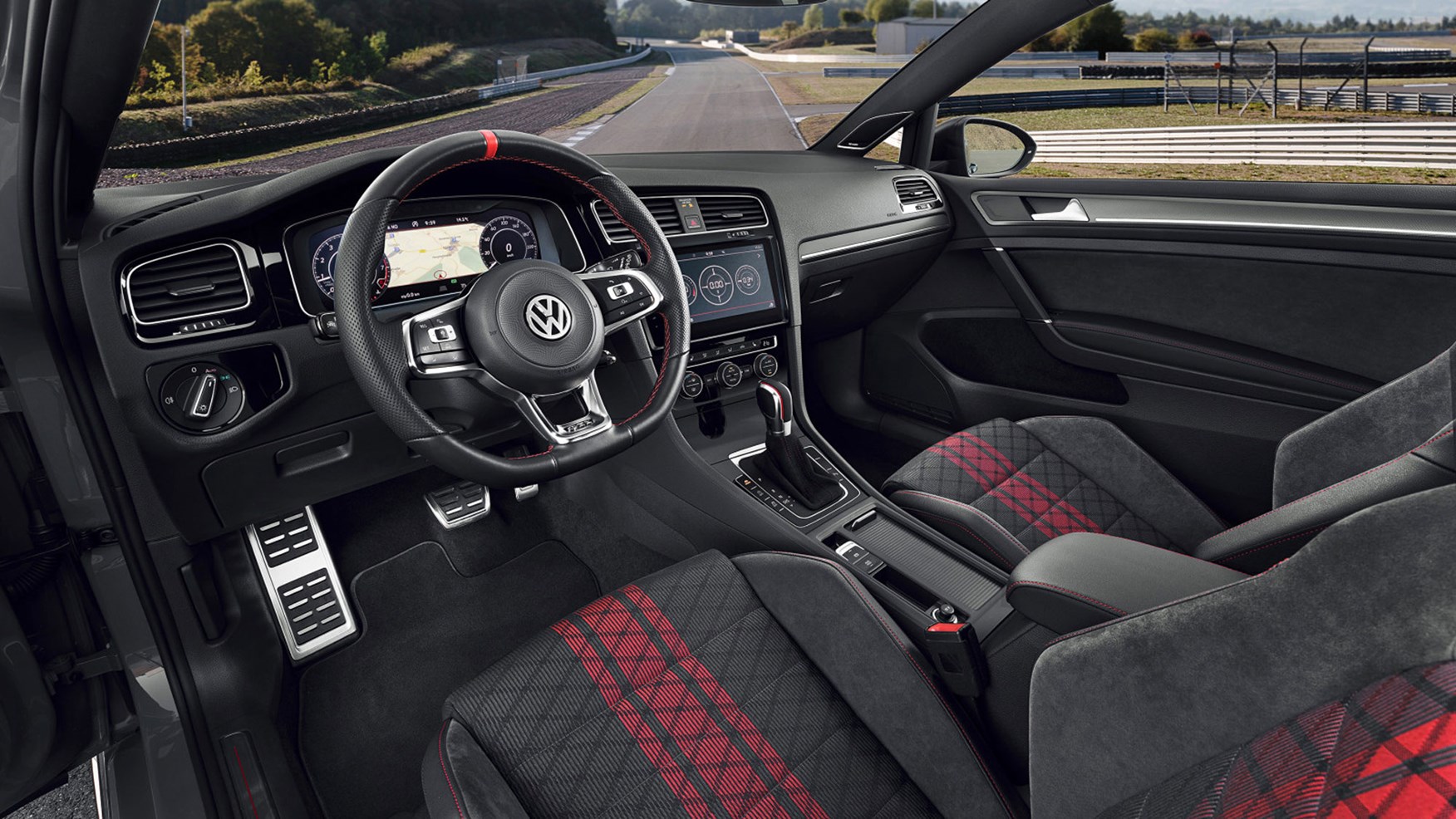 picture Golf 7 R Interior Seats vw golf gti tcr review car magazine
