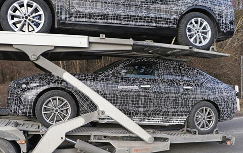 BMW i4 electric vehicle: spy photos and specs