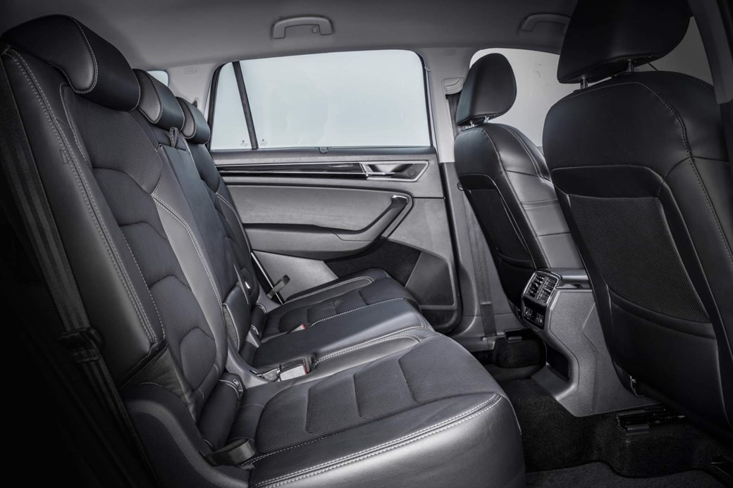 Skoda Kodiaq rear seats