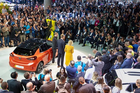 Vauxhall Corsa at Frankfurt motor show