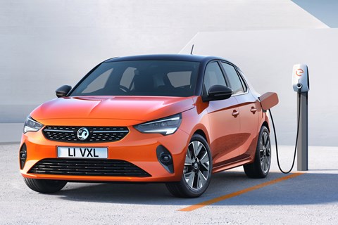 Vauxhall Corsa-e electric hatchback