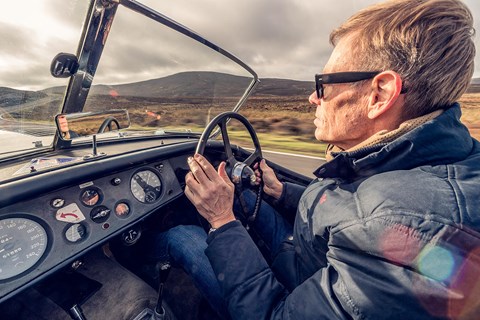 CAR magazine's Gavin Green drives the Jaguar XK120: a snug, sporting interior and cabin