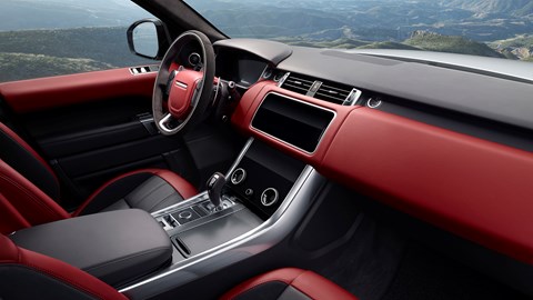 Range Rover Sport (2021) interior view