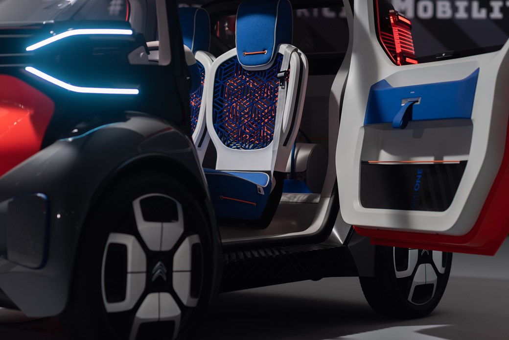 Citroen Ami One door open