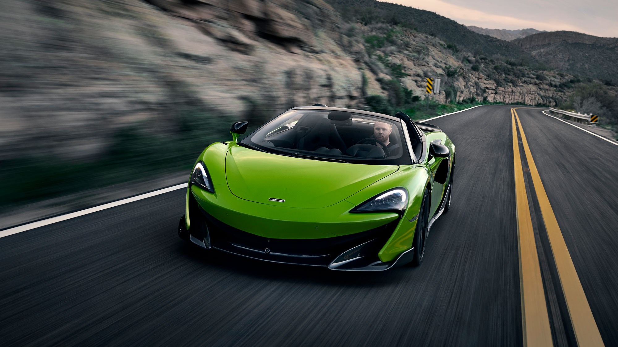 Mclaren 600lt Spider Review Less Roof Same Blistering Performance Car Magazine