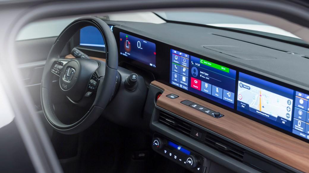 Honda e Prototype interior