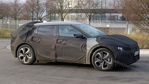 Kia Imagine spy shot