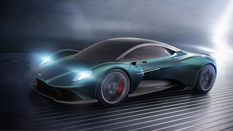 Aston Martin Vision Vanquish concept at 2019 Geneva motor show