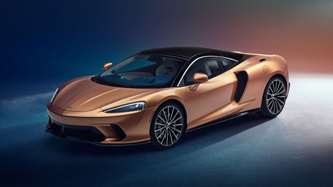 The front of the new McLaren GT