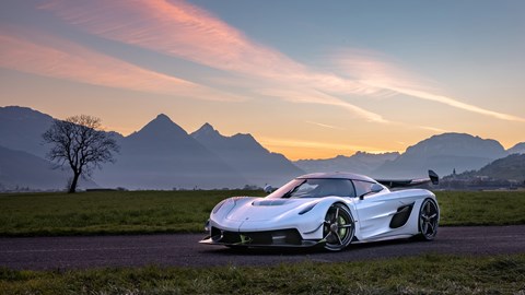 Koenigsegg Jesko megacar at the 2019 Geneva motor show