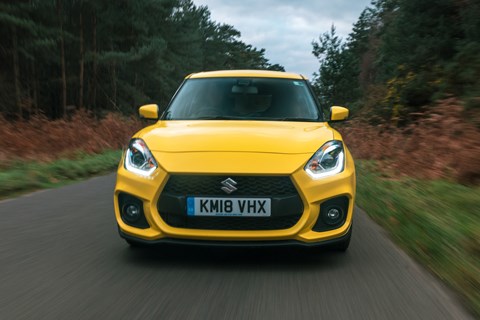Swift Sport head on tracking