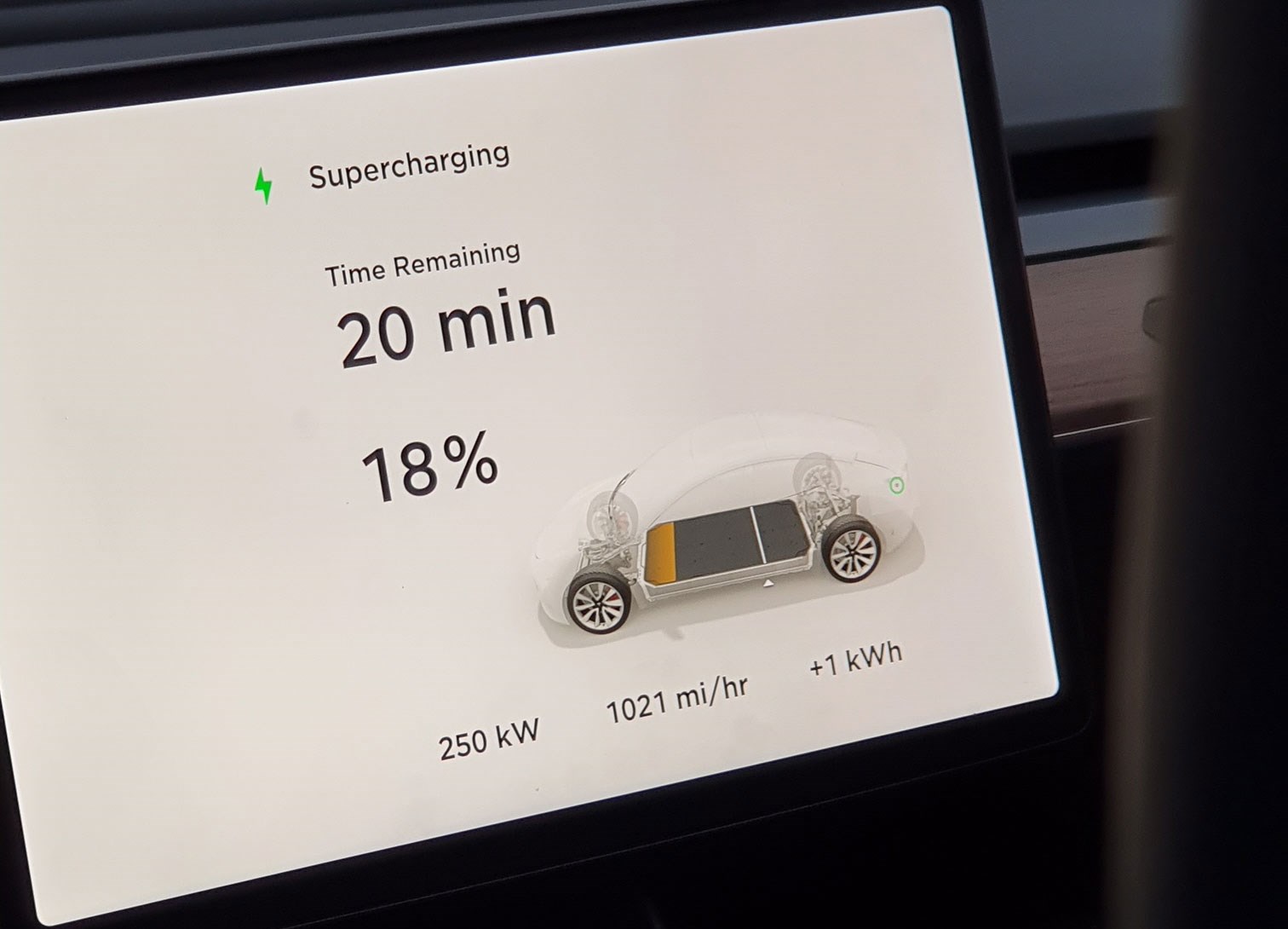 tesla model 3 charging cost at supercharger