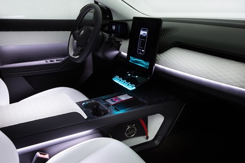 Fisker Ocean interior