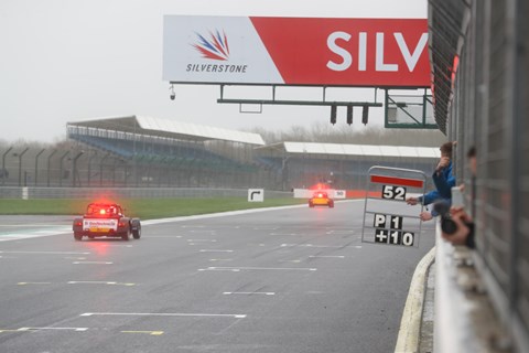 Caterham Enduro pit board
