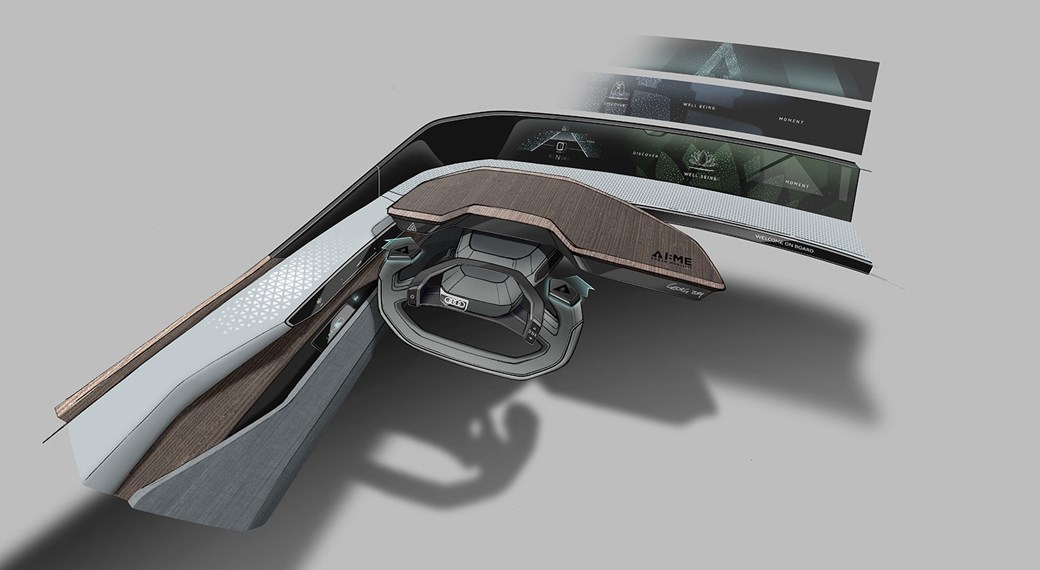 Audi AI: Ben konsept otomobil iç