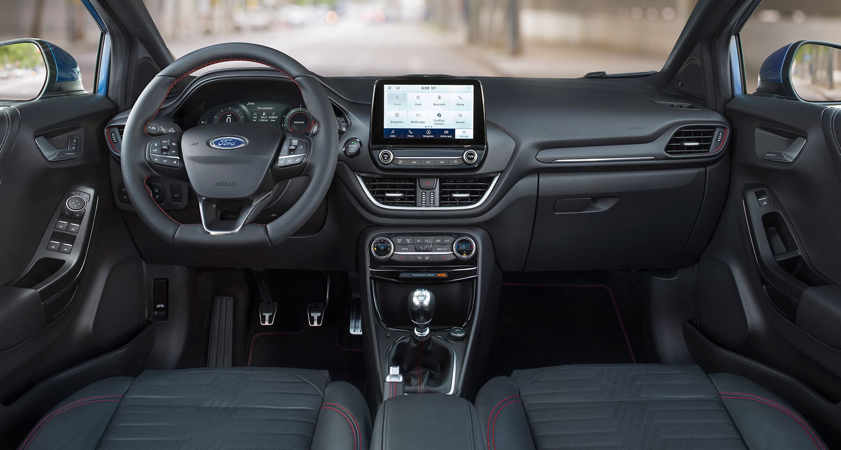 ford puma inside