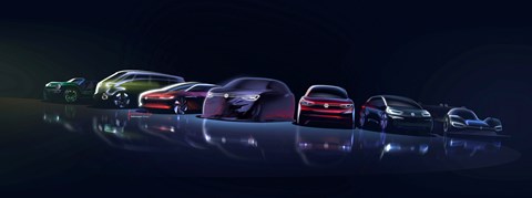 Electric Volkswagen ID family