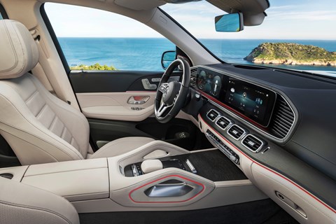 Mercedes GLS interior