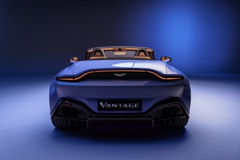 The new 2020 Aston Martin Vantage Roadster has the fastest convertible roof of any production car