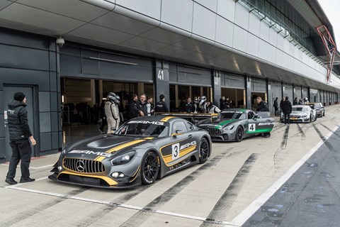 Mercedes 125 racing history pit lane