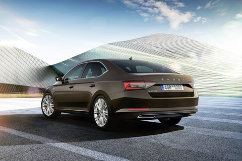 Skoda Superb LK rear