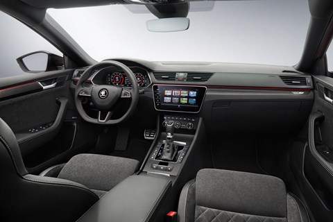 Skoda Superb Sportline interior