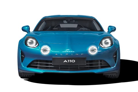 Alpine A110 front