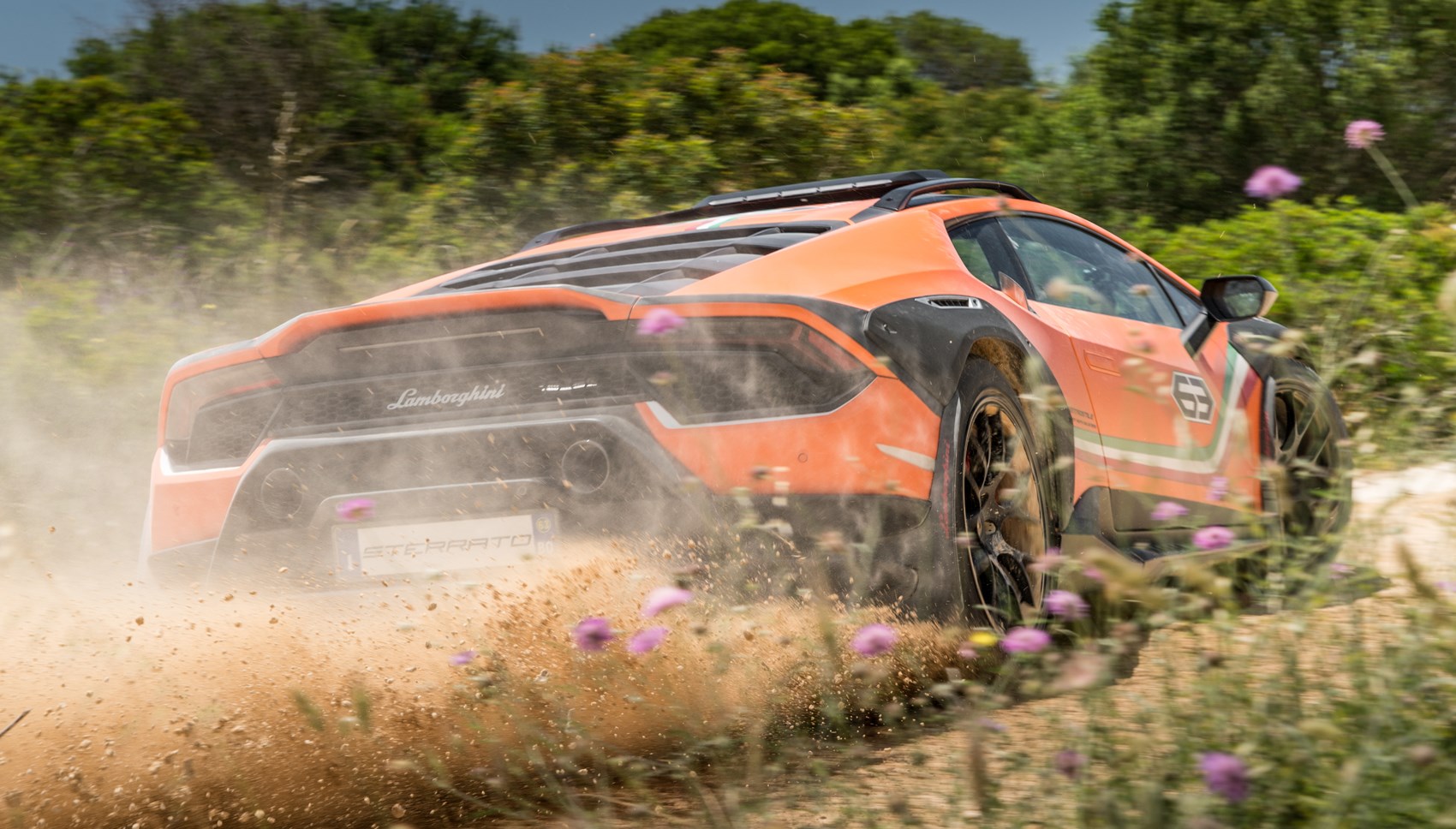 Huracan Sterrato off-road rear