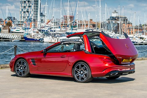 Mercedes SL hardtop