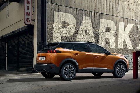 Peugeot 2008 rear quarter