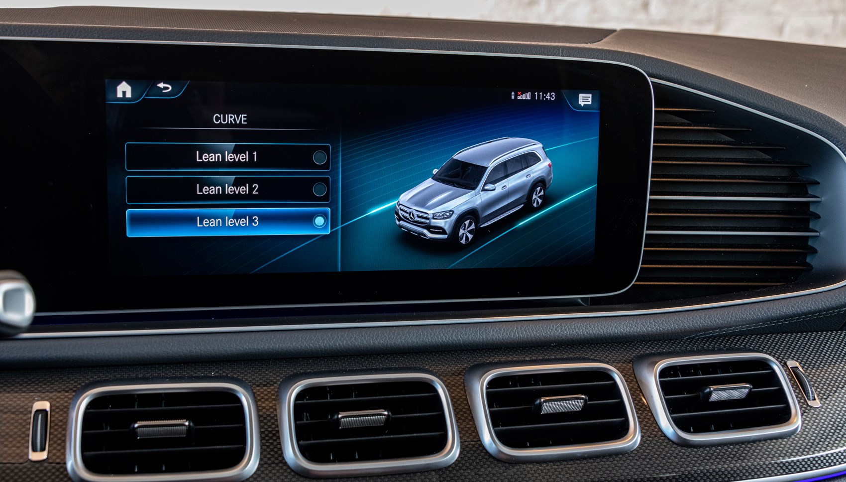 Mercedes GLS curve system Mercedes GLS curve control