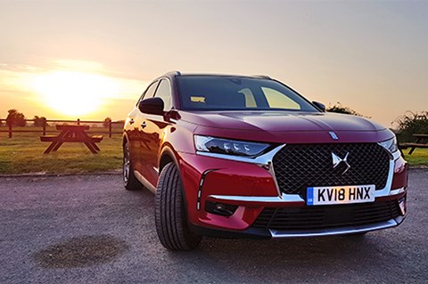 DS 7 Crossback sunset