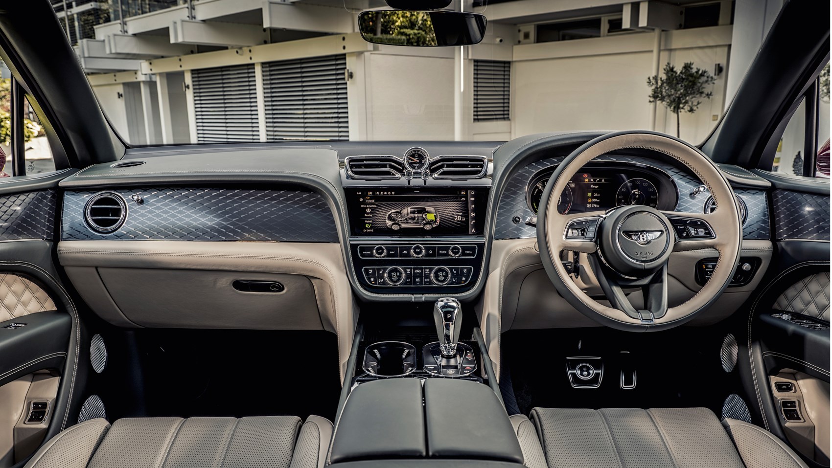 bentayga hybrid interior