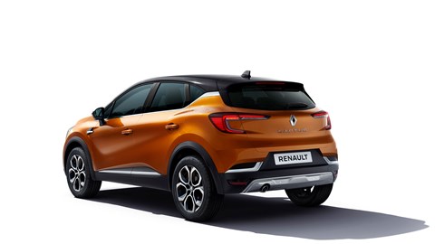 New Renault Captur - rear view