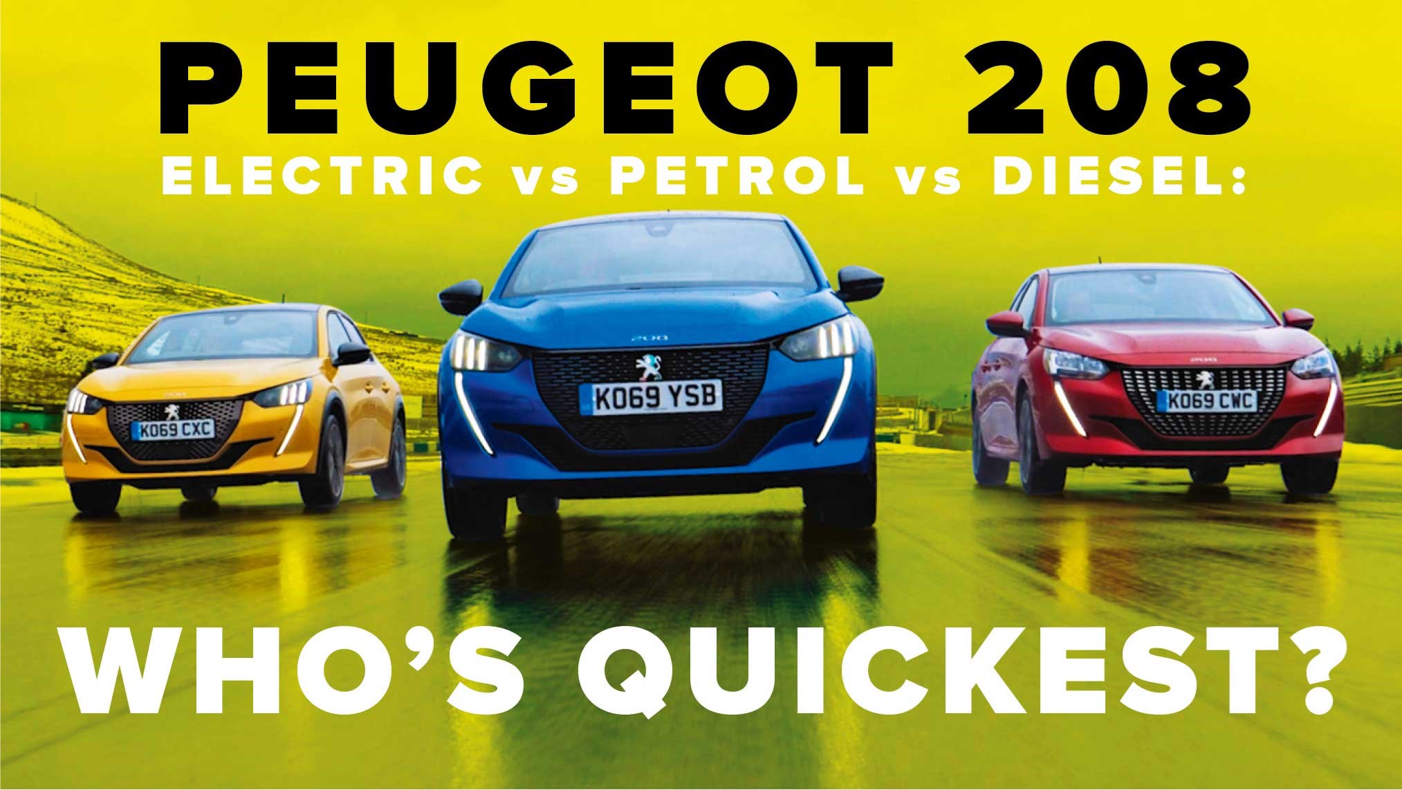 Peugeot 208 petrol vs electric vs diesel: watch CAR's video Peugeot 208 petrol vs electric vs diesel: watch CAR's video