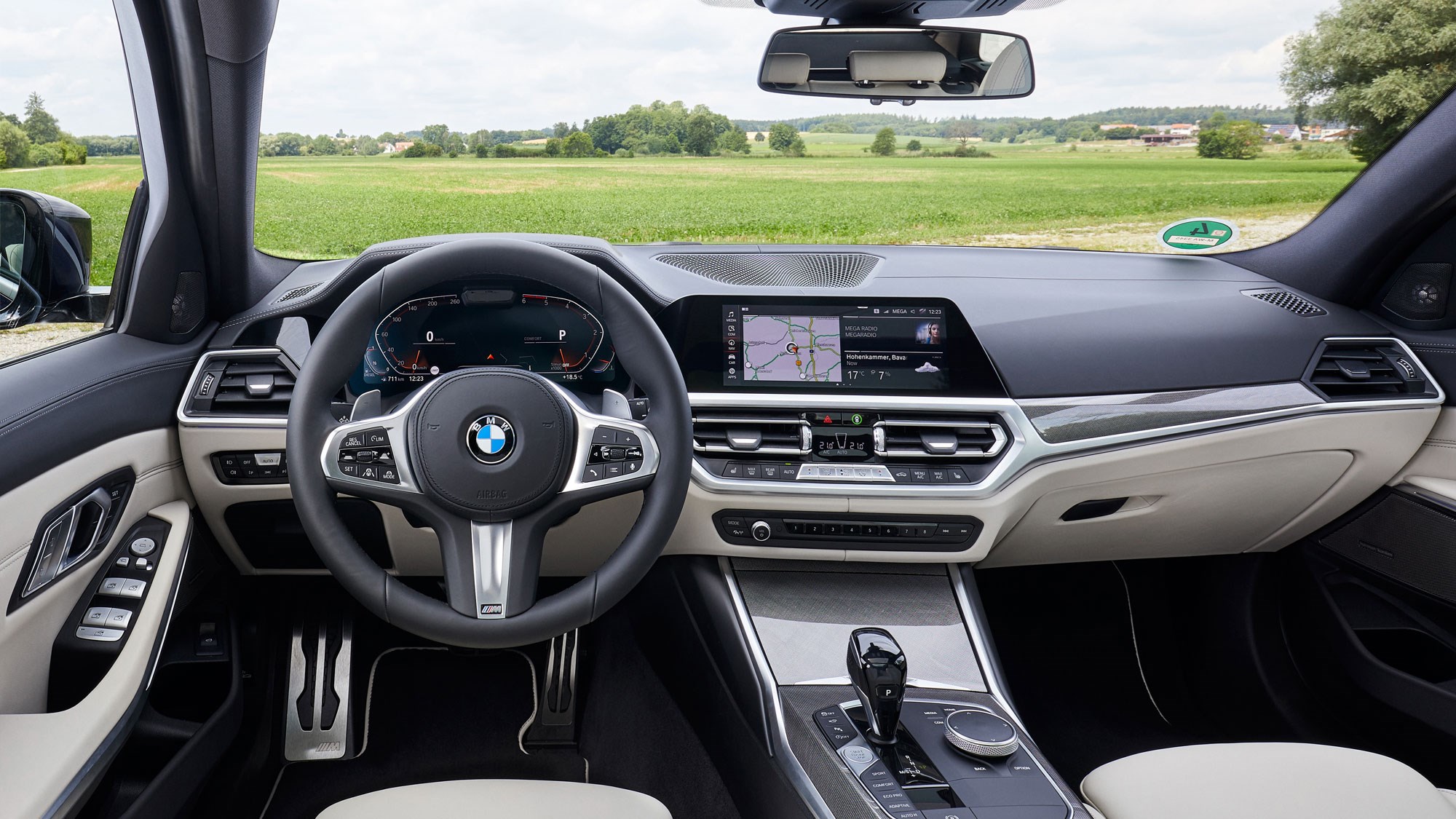 BMW 3-series Touring estate interior BMW 3-series Touring estate interior
