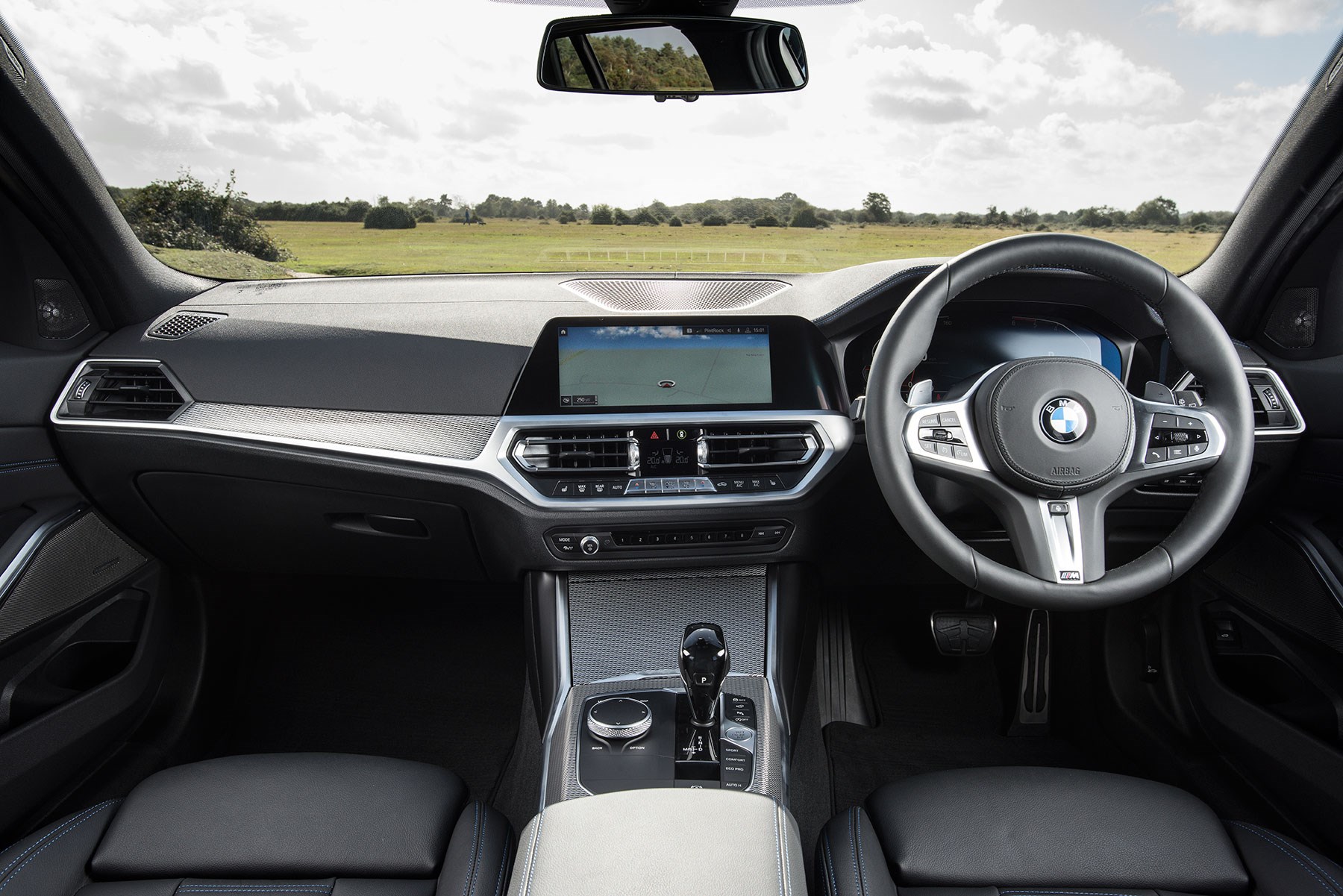 BMW 3-series Touring estate interior BMW 3-series Touring estate interior