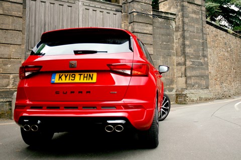 Cupra Ateca rear quarter petworth