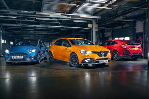 Megane Civic ST multi static
