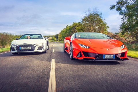 R8 Huracan twin tracking