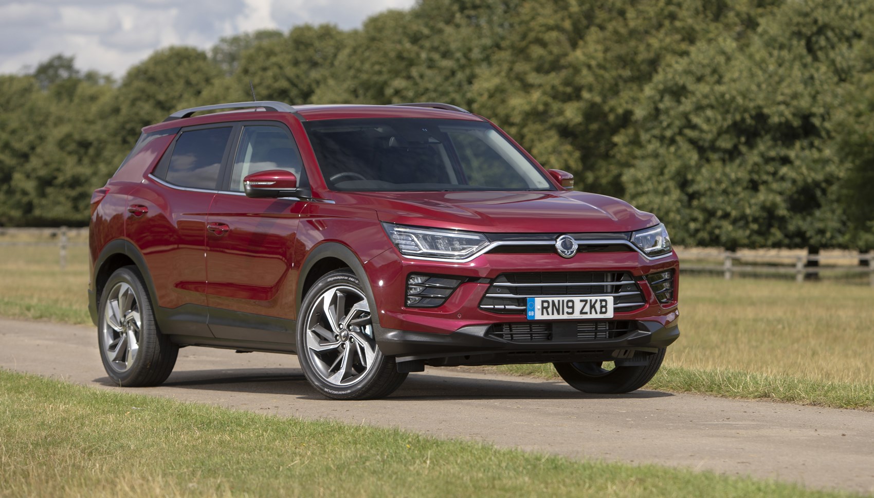 Korando front quarter