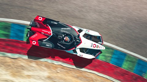 99X Electric Formula E race car