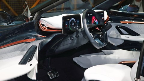 Cupra Tavascan at Frankfurt motor show 2019 - interior