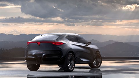 cupra tavascan rear