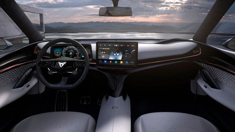 cupra tavascan interior concept